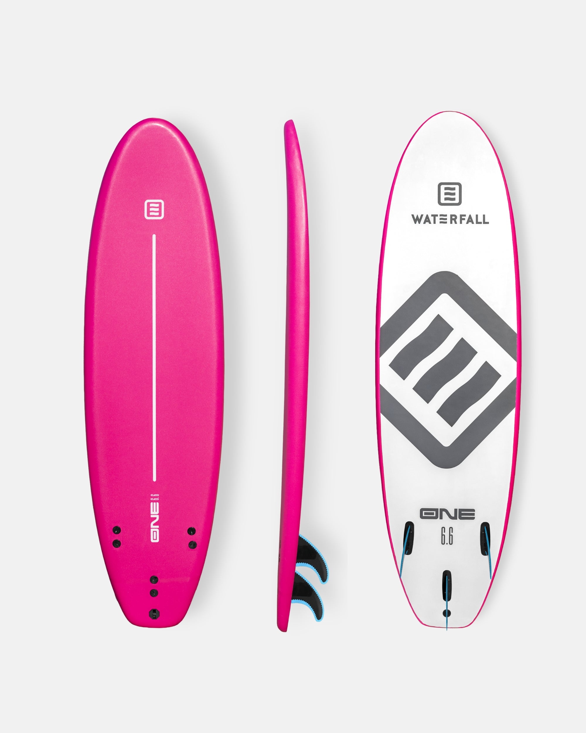 Surfboard Waterfall One 6’6 Rubi