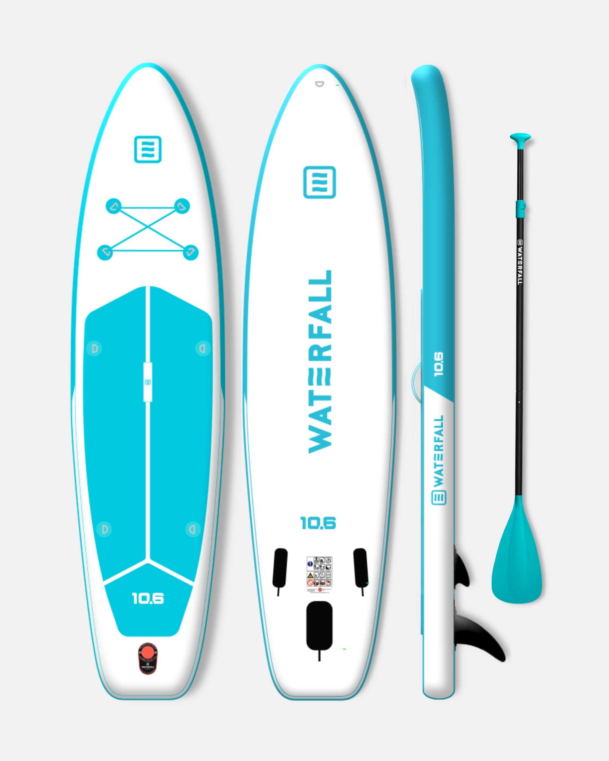 Inflatable Stand Up Paddle 10’6 Touring Blue